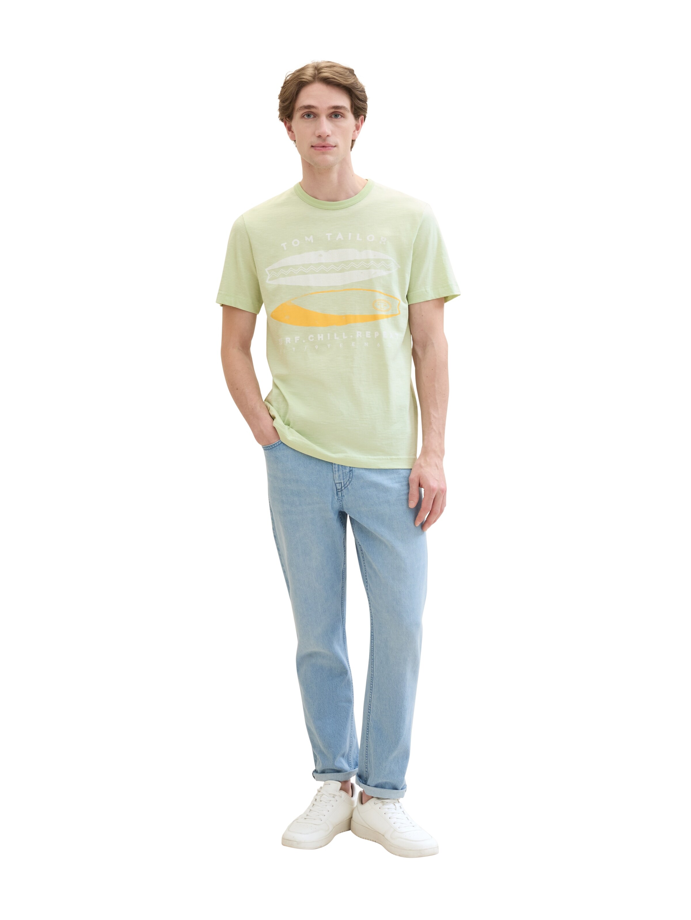 TOM TAILOR Bluser & t-shirts i grøn