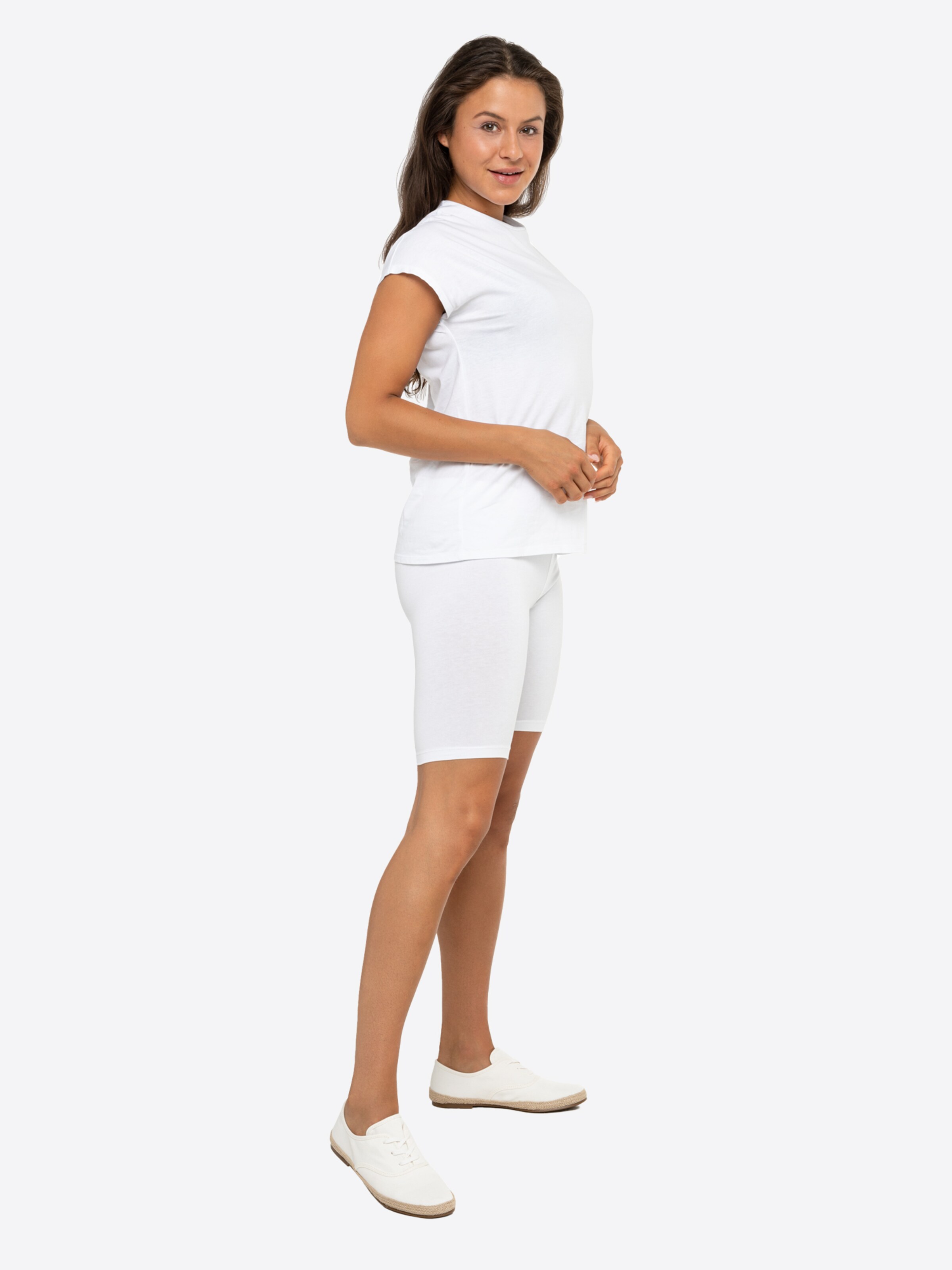 celodoro Slim fit Leggings 'Stretchy' in White