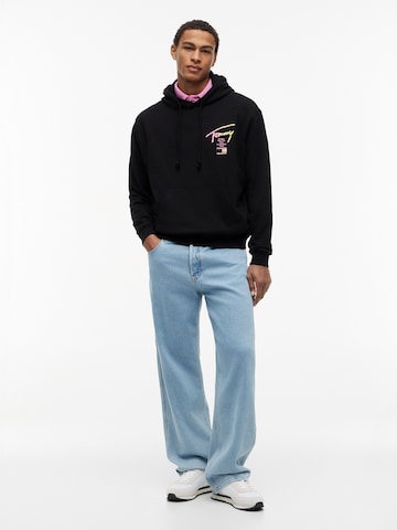 Sweat-shirt Tommy Jeans en noir