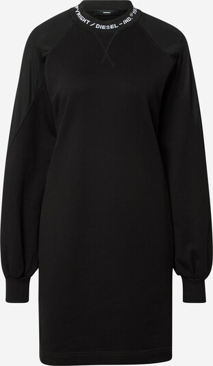 DIESEL Kleit 'TULLY' must / valge, Tootevaade