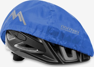 normani Regenüberzug für Fahrradhelme 'BiHead' in Blau