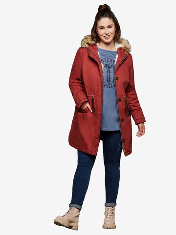 SHEEGO Winter Parka in Red