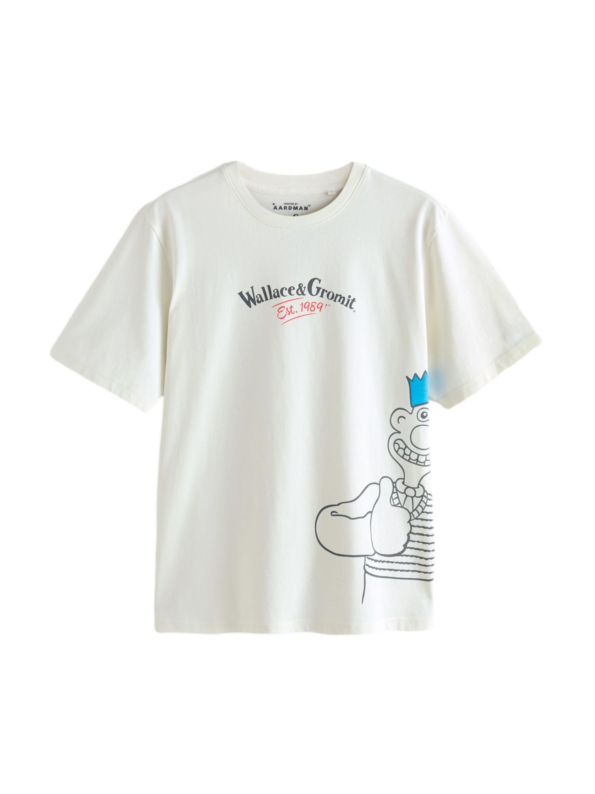 Next Shirt in Wit: voorkant