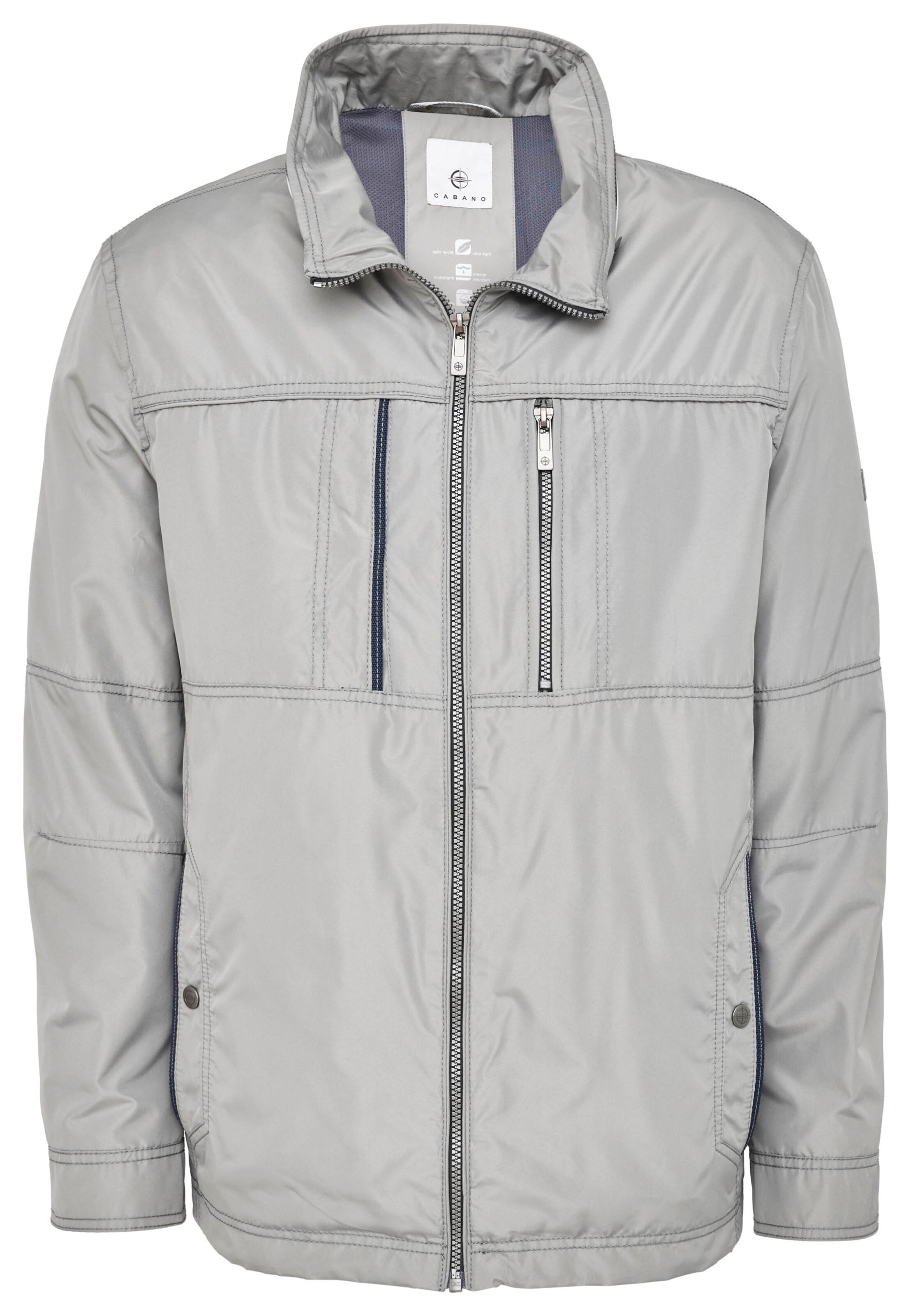 CABANO Jacke in Grau: Vorderseite
