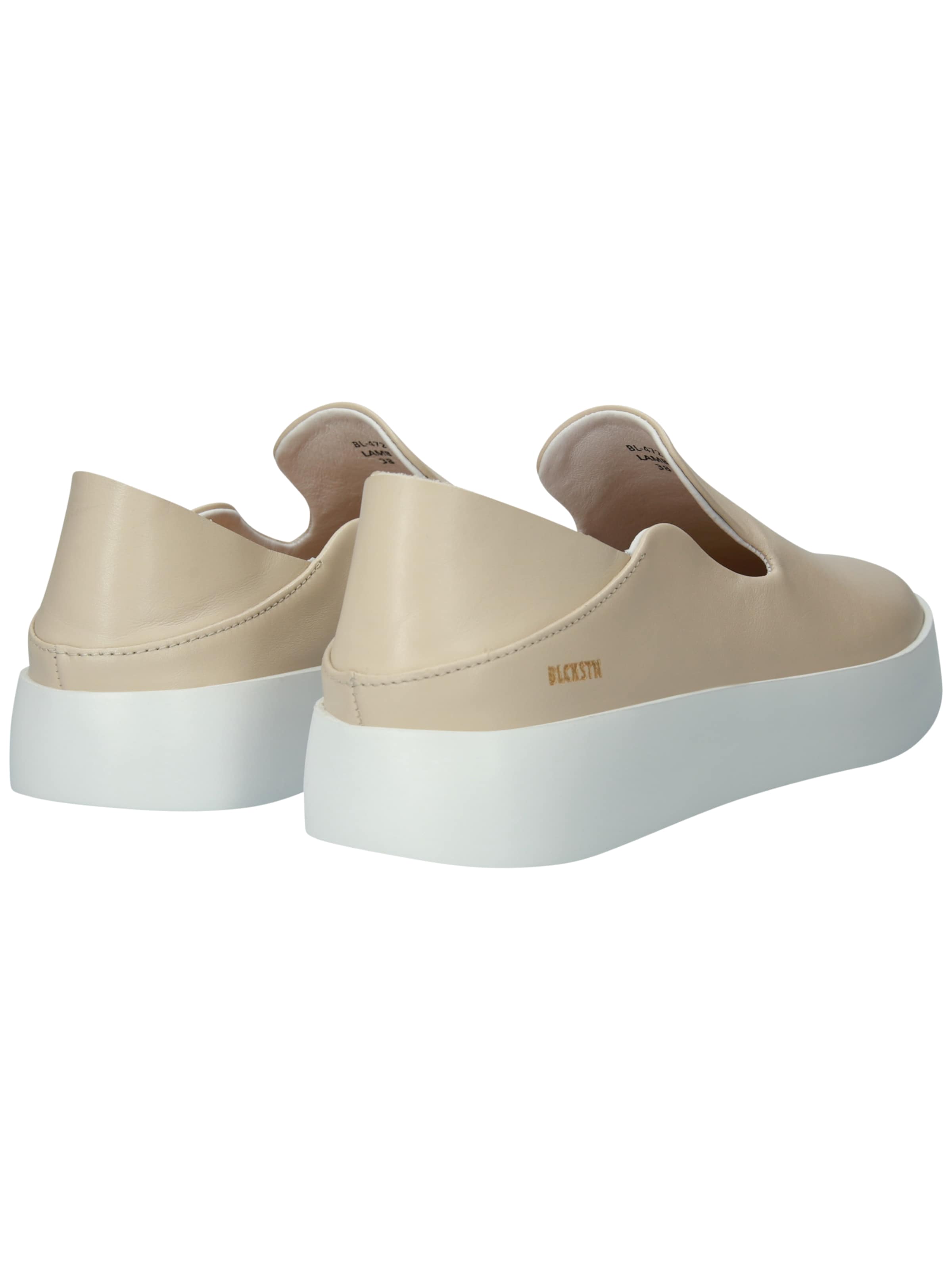 BLACKSTONE - Sapato Slip-on 'FLORA ' em bege