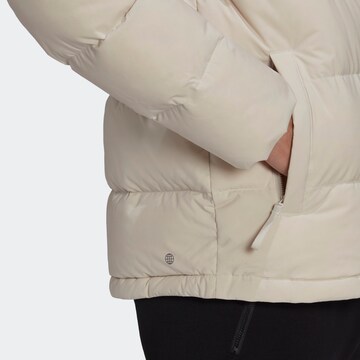 ADIDAS SPORTSWEAR Outdoor jacket 'Helionic' in Beige