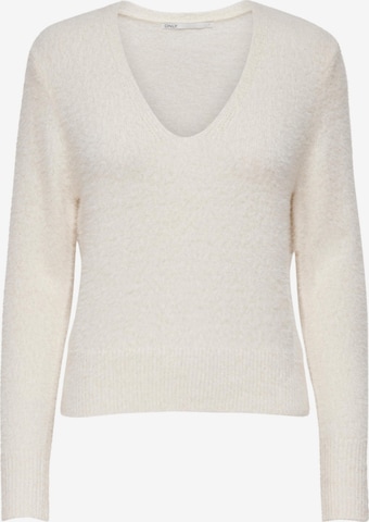 Pullover 'Ella' di ONLY in bianco: frontale