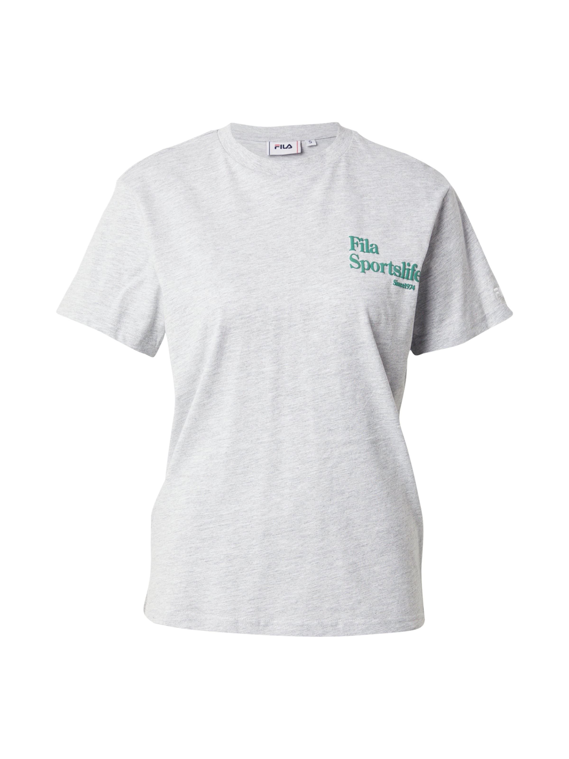 Tricou funcțional 'LIEZ' de la FILA pe gri: față