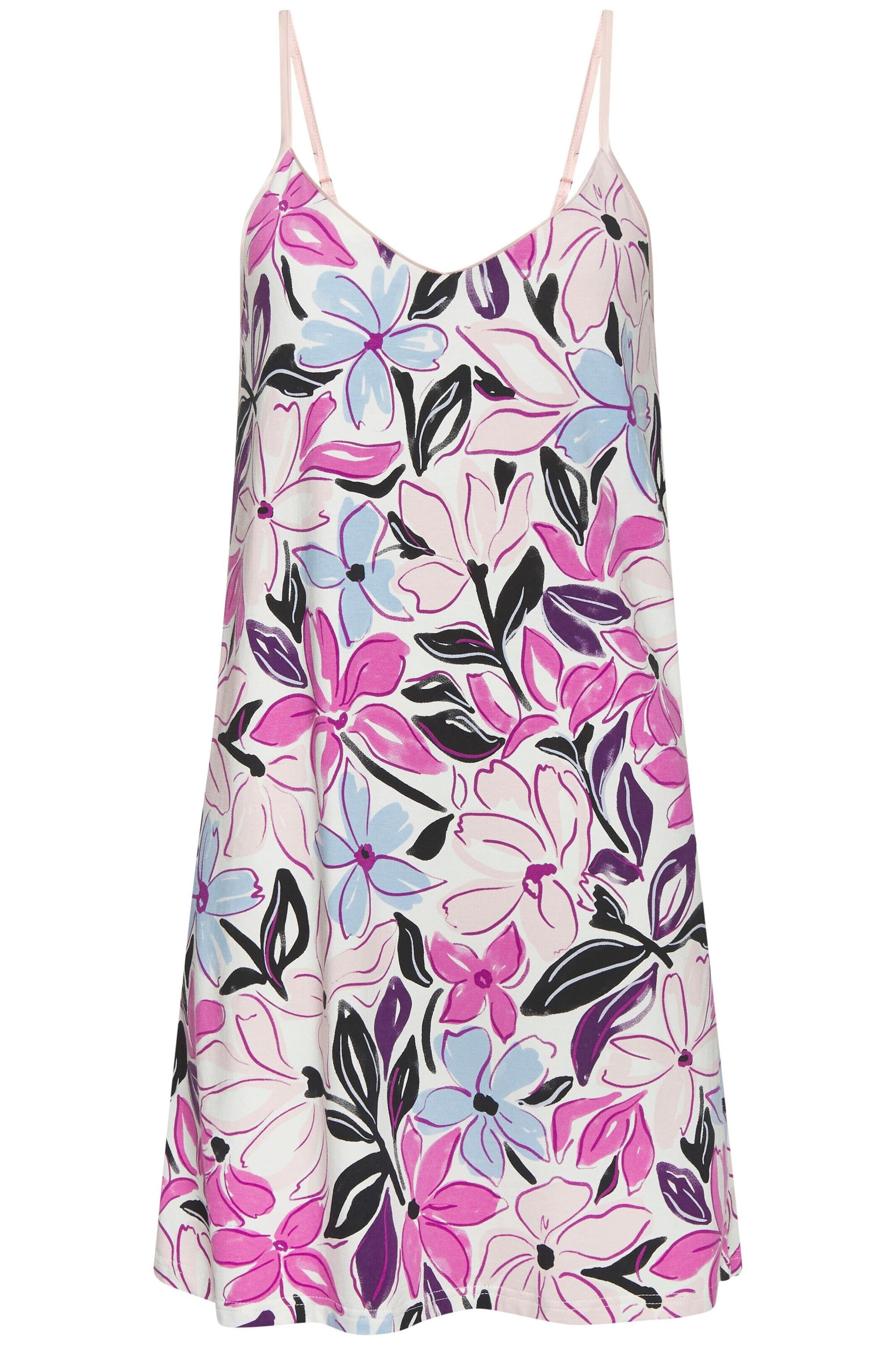 LASCANA Negligee in Pink: front