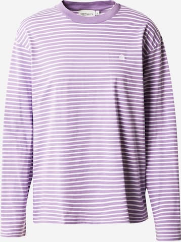 Carhartt WIP Koszulka 'Coleen' w kolorze fioletowy: przód