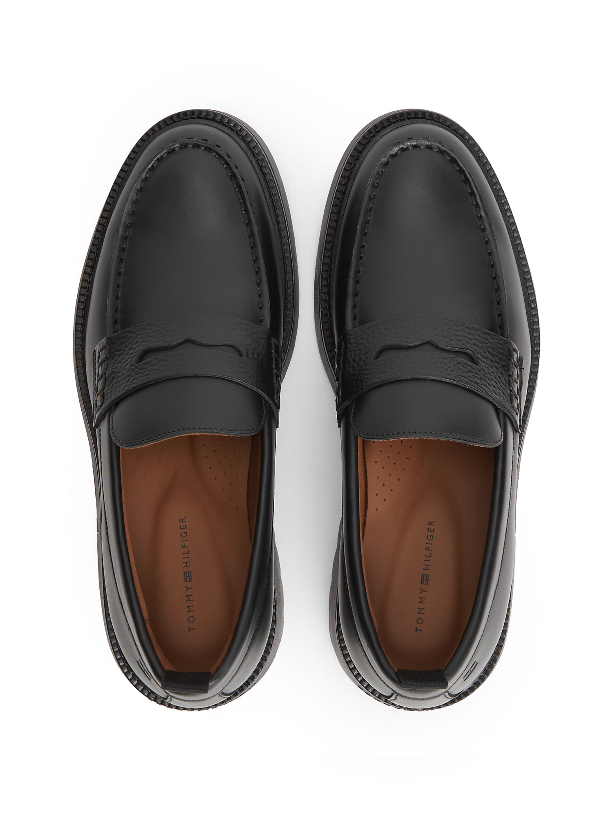 TOMMY HILFIGER Mokassin in Schwarz