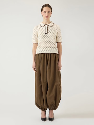 YAS - Camiseta en beige