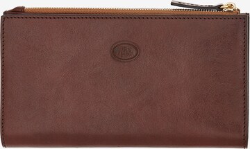 The Bridge Wallet in Brown: front