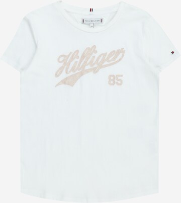 Maglietta di TOMMY HILFIGER in bianco: frontale