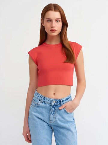 Dilvin Shirt 'T-Shirts' in Red