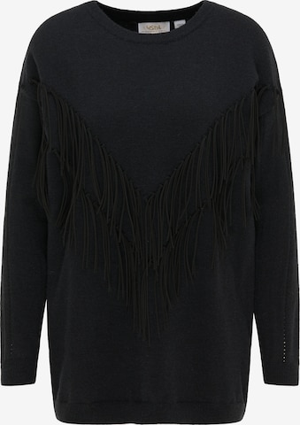 usha FESTIVAL Sweater in Black: front