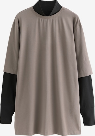 Next Футболка в Коричневый: спереди