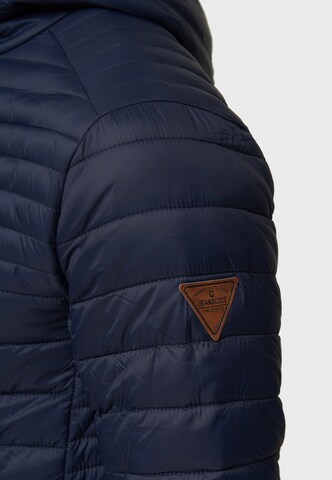 INDICODE JEANS Steppjacke 'Bowers' in Blau