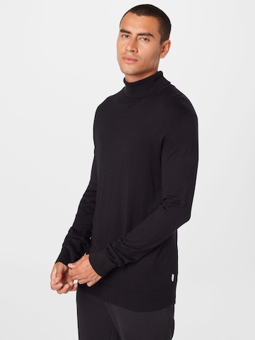 Pull-over Lindbergh en noir : devant