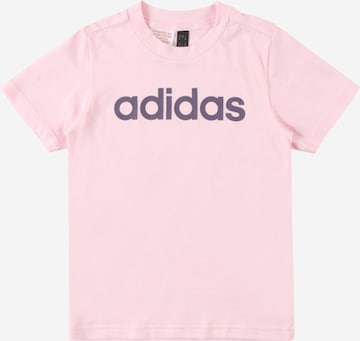 rozā ADIDAS SPORTSWEAR Sporta krekls 'Essentials Lineage': no priekšpuses