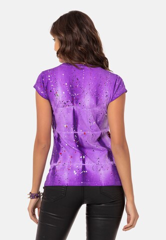 CIPO & BAXX Shirt in Purple