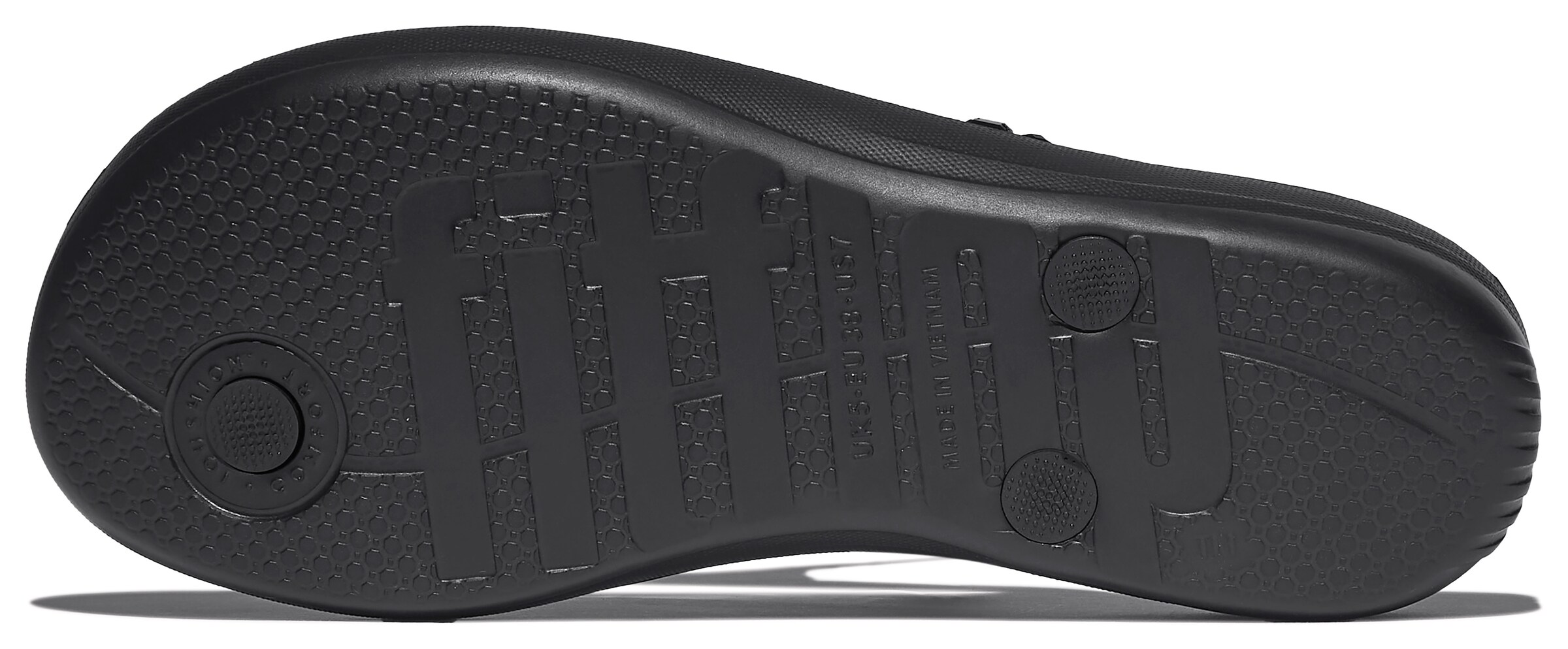 FitFlop T-Bar Sandals in Black