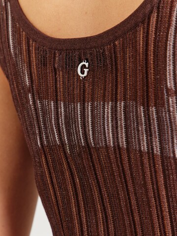 GUESS - Top de punto 'AUDREY' en marrón