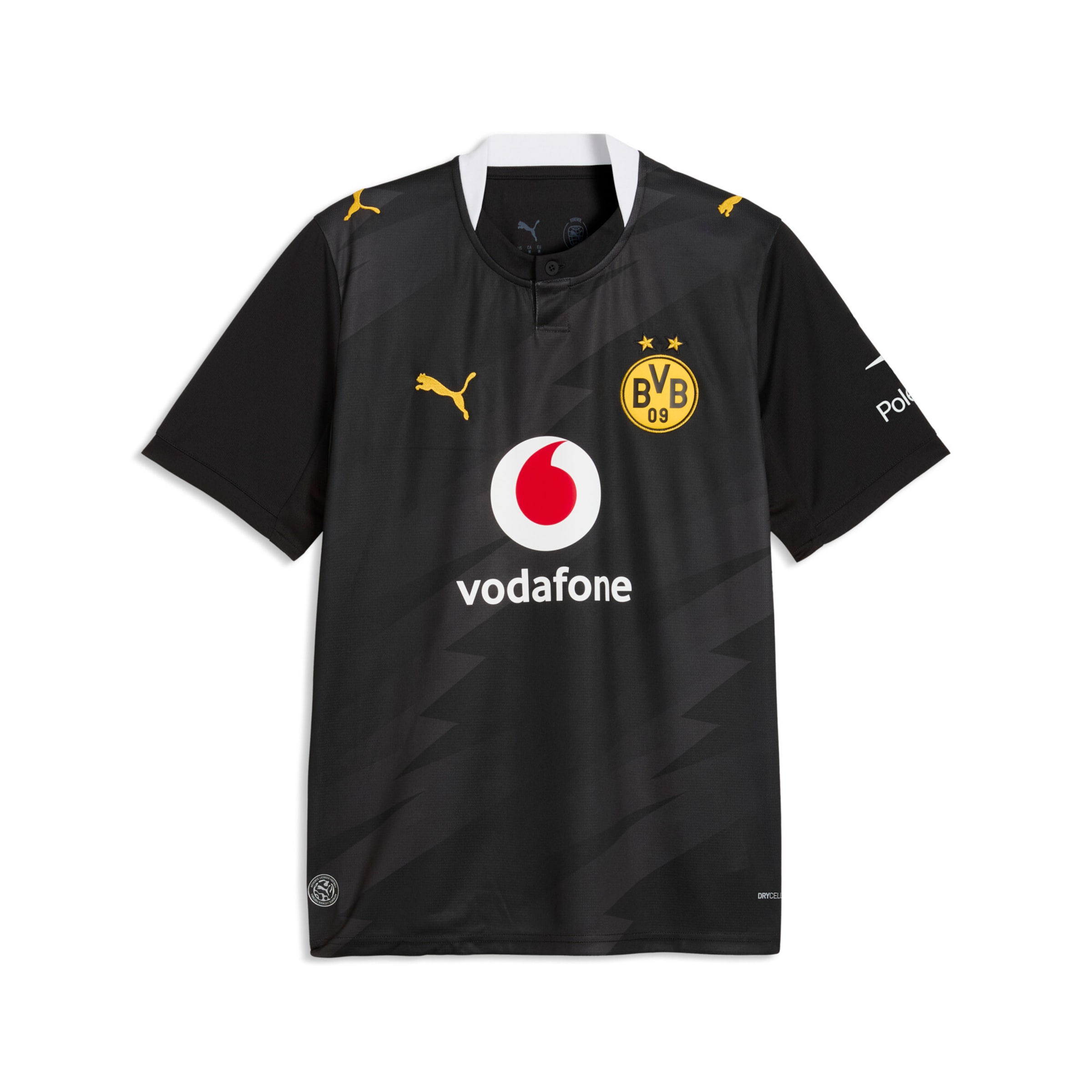 Tricot 'Borussia Dortmund BVB 2026/27' de la PUMA pe negru: față