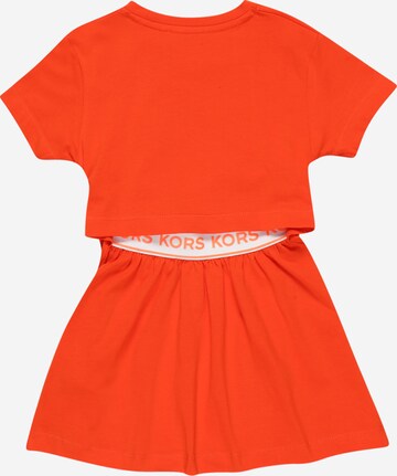 oranžs Michael Kors Kids Kleita