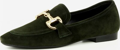 Gianluca Pisati Slipper Brooke in dunkelgrün, Produktansicht