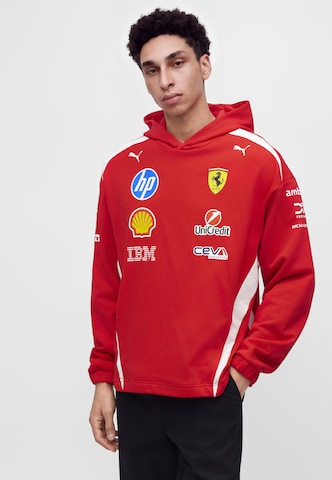 PUMA Суичър 'SF Replica Drivers Authentic' в червено
