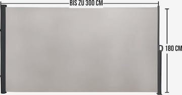 normani Seitenmarkise Sicht- und Sonnenschutz 180 x 300 cm in Beige