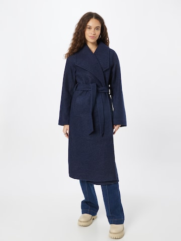 Dorothy Perkins Ανοιξιάτικο και φθινοπωρινό παλτό σε μπλε: μπροστά