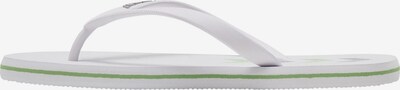 Hummel T-Bar Sandals 'Chevron' in Grey / White, Item view