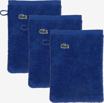 LACOSTE Washandjes in Blauw: voorkant