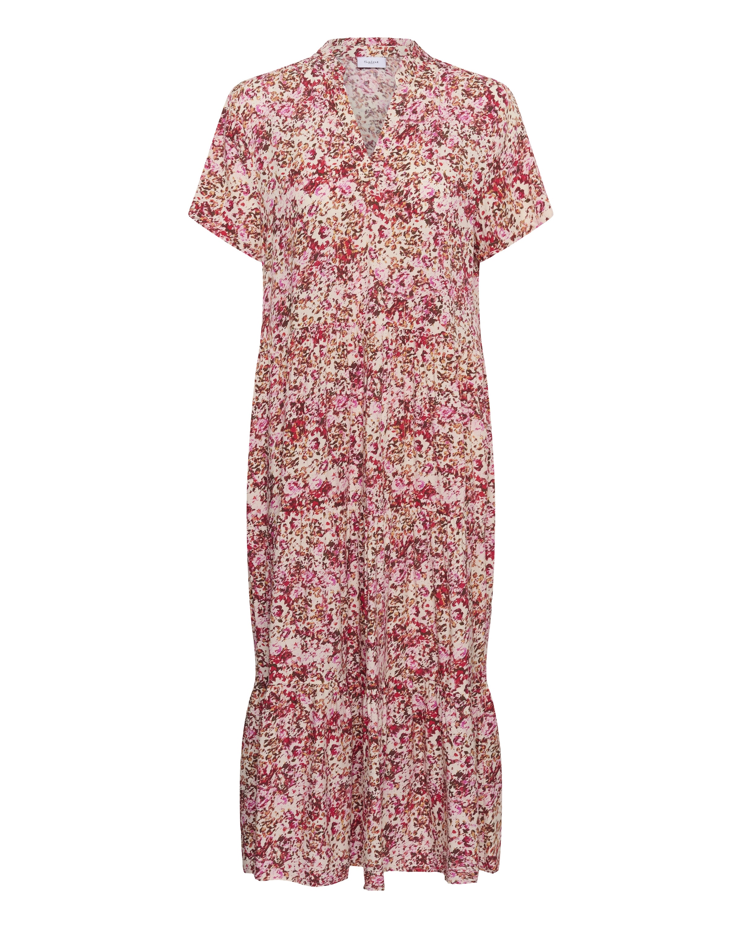 SAINT TROPEZ - Vestido 'EdaSZ' em rosa: frente