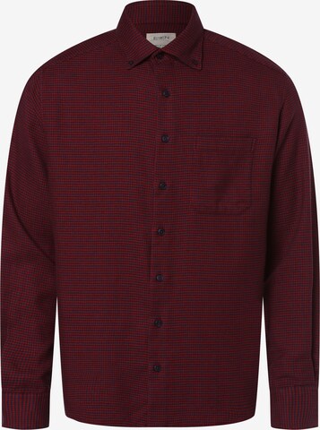 ETERNA Button Up Shirt in Red: front