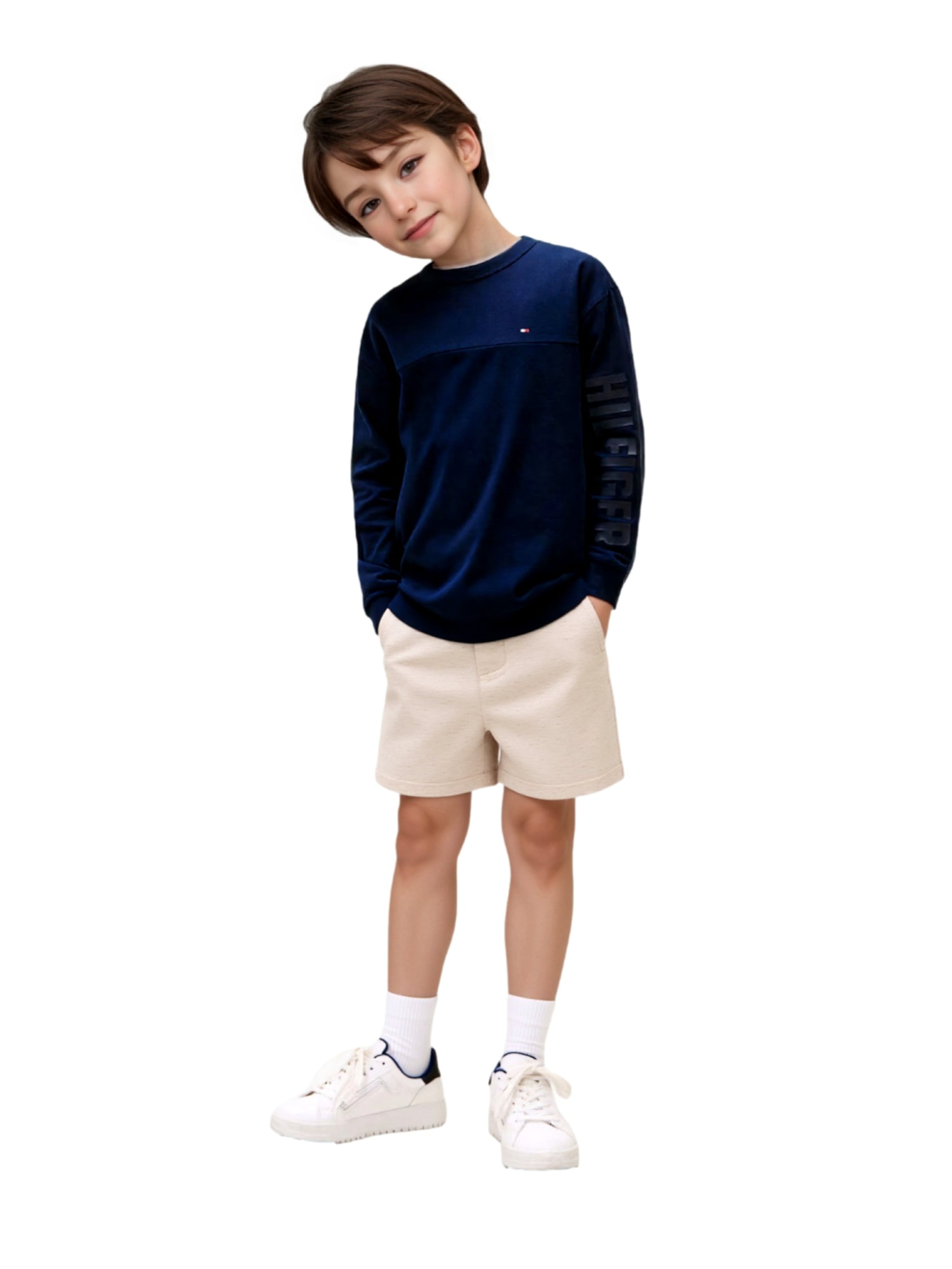 NAME IT Regular Trousers 'Faher' in Beige