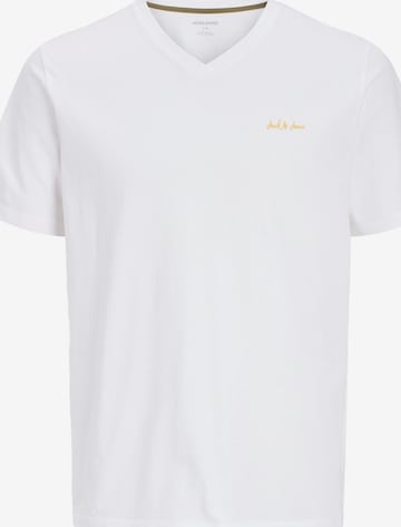 JACK & JONES Shirt in Wit: voorkant