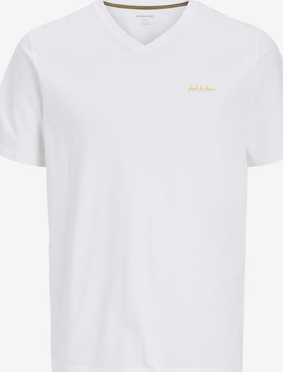 JACK & JONES Paita värissä kullankeltainen / valkoinen, Tuotenäkymä