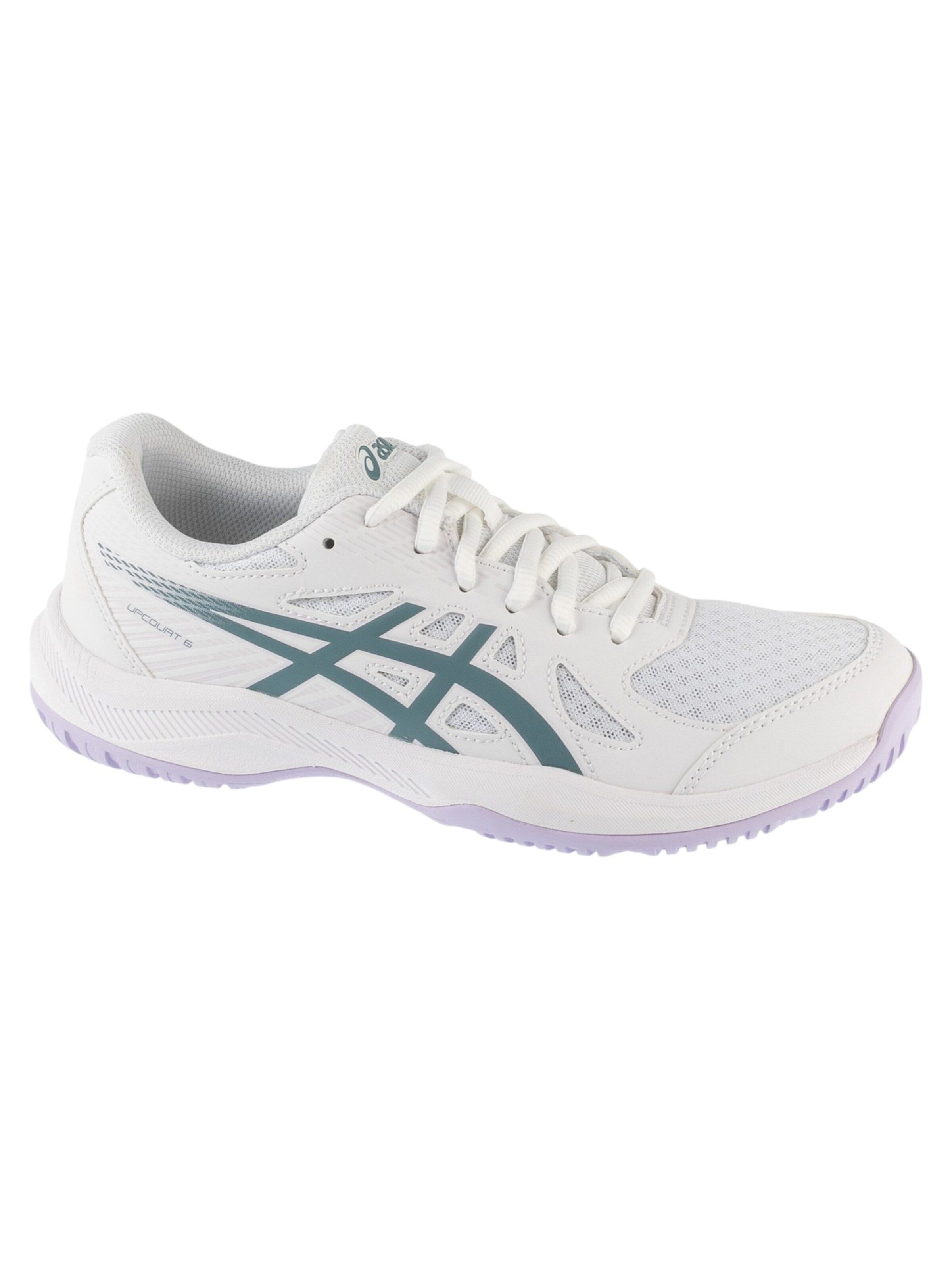 ASICS Sportschoen 'ASICS Upcourt 6' in Wit: voorkant