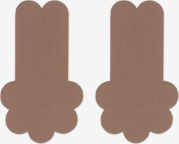 Accessoires soutien-gorge 'Secret Lift Covers' MAGIC Bodyfashion en marron : devant
