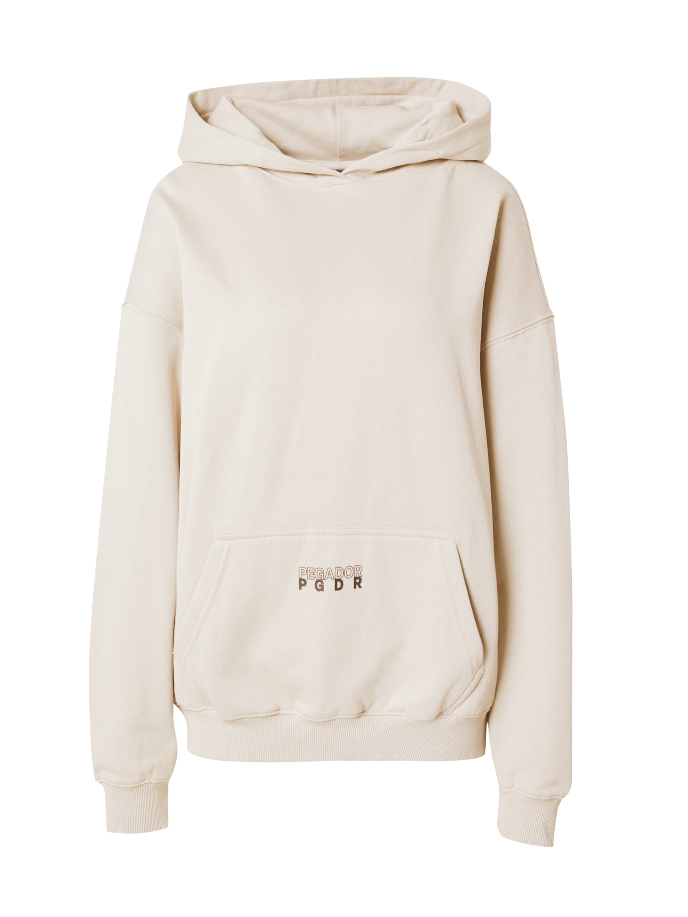 Pegador Sweatshirt 'Nisa' in Grijs: voorkant