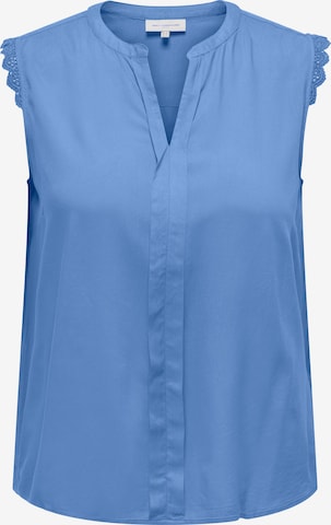ONLY Carmakoma - Blusa 'CARMUMI' en azul: frente