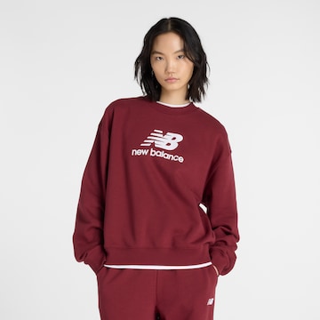 new balance Sweatshirt in Red: front