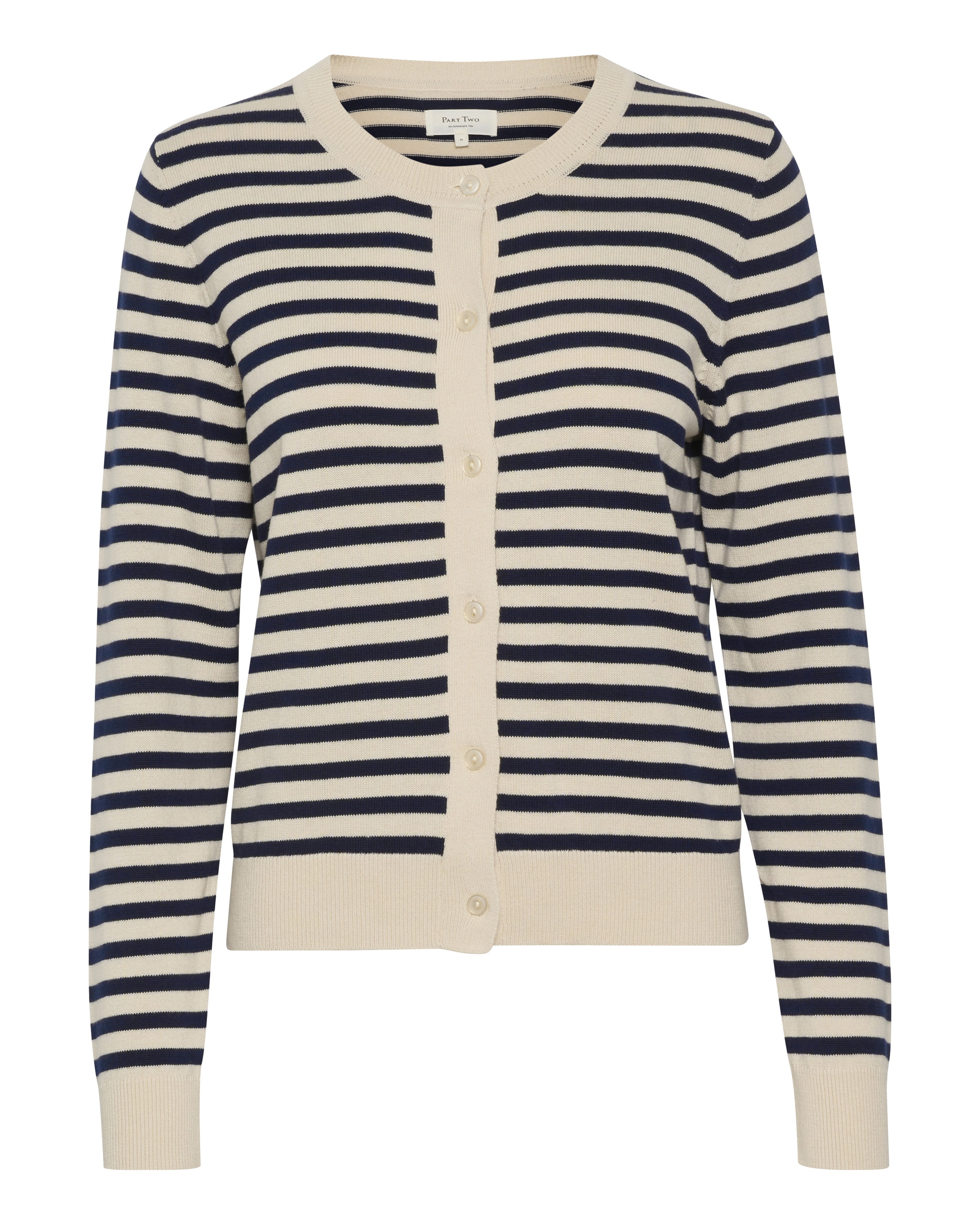 Part Two Gebreid vest 'Tanisha' in Zwart: voorkant