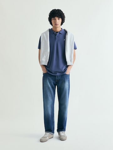 T-Shirt ' ' Scalpers en bleu : devant