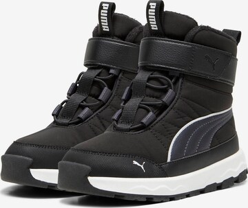 PUMA Snow Boots 'Evolve' in Black: front
