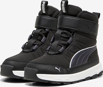 PUMA Snowboots 'Evolve' in Schwarz: predná strana