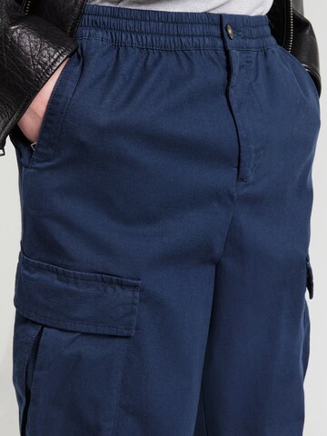 Lyle & Scott Loosefit Cargo nadrágok - kék